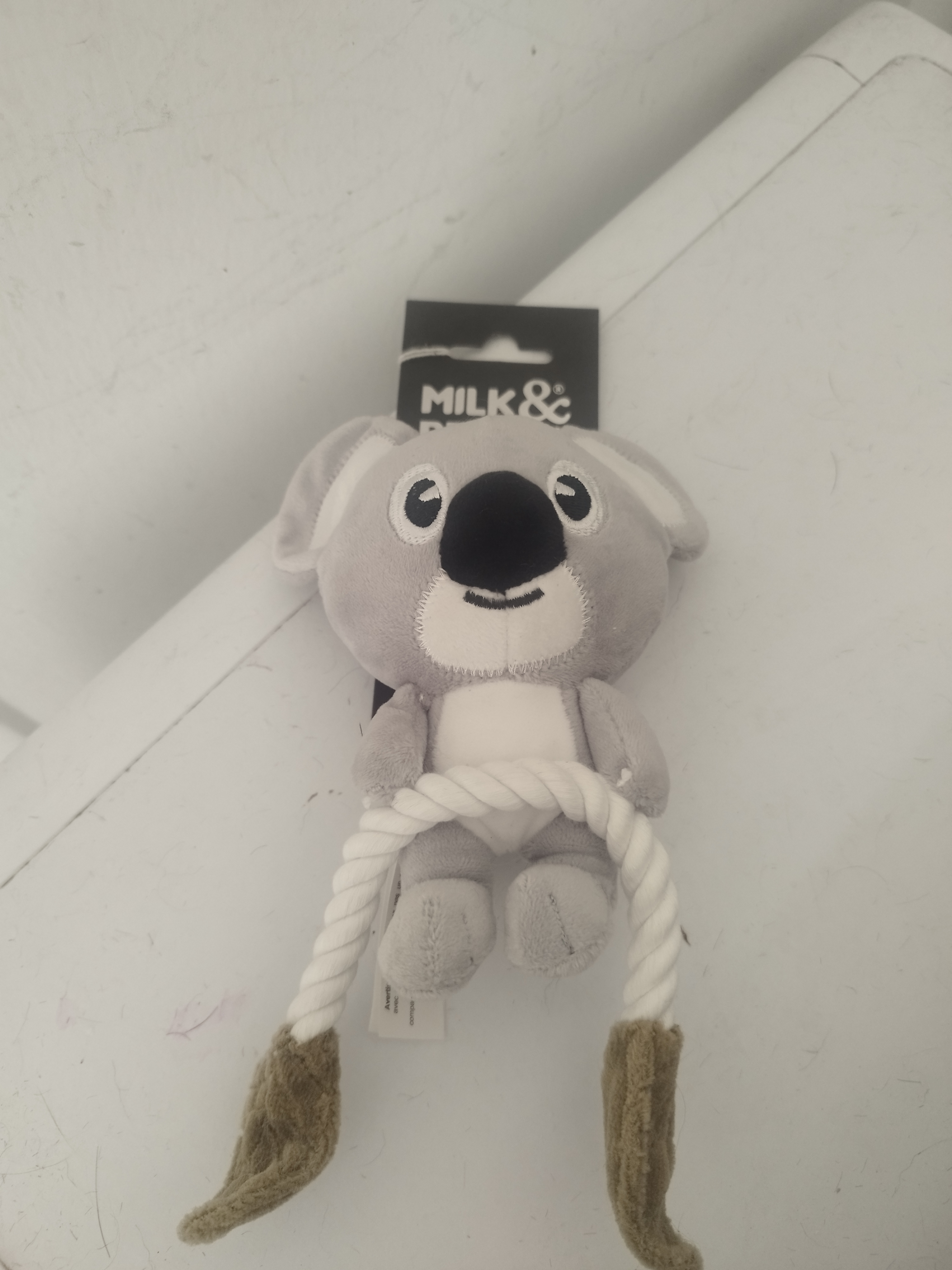 KODY Koala Gris Jouet Chien 15cm