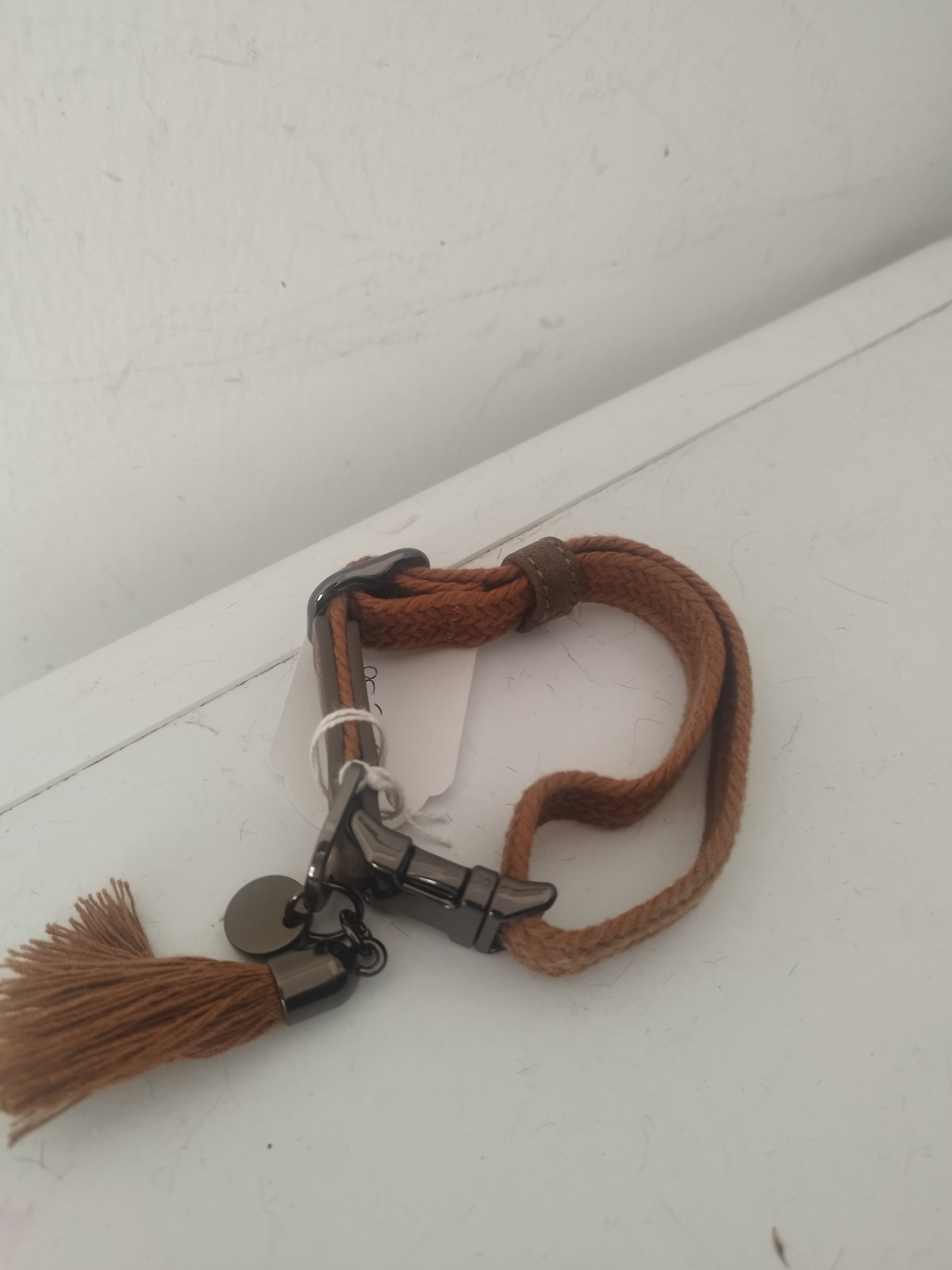 Collier kaya camel taille S